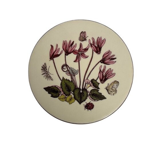 Portmeirion Botanical Garden Round Cork-Backed Coasters Set Of 6 - Picture 7 of 13